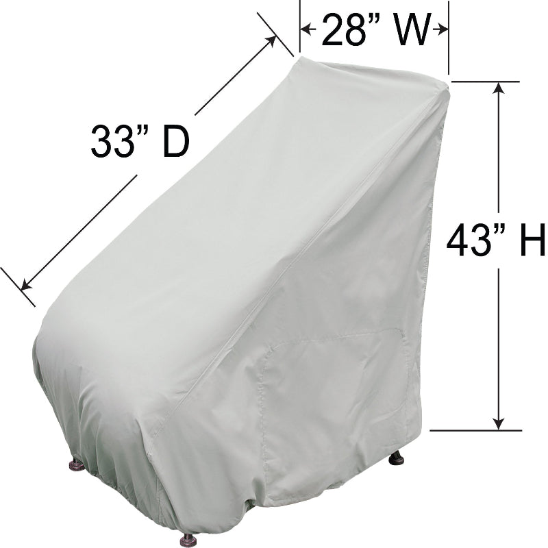 Dining Chair Cover, 28" W x 33" D x 43" H