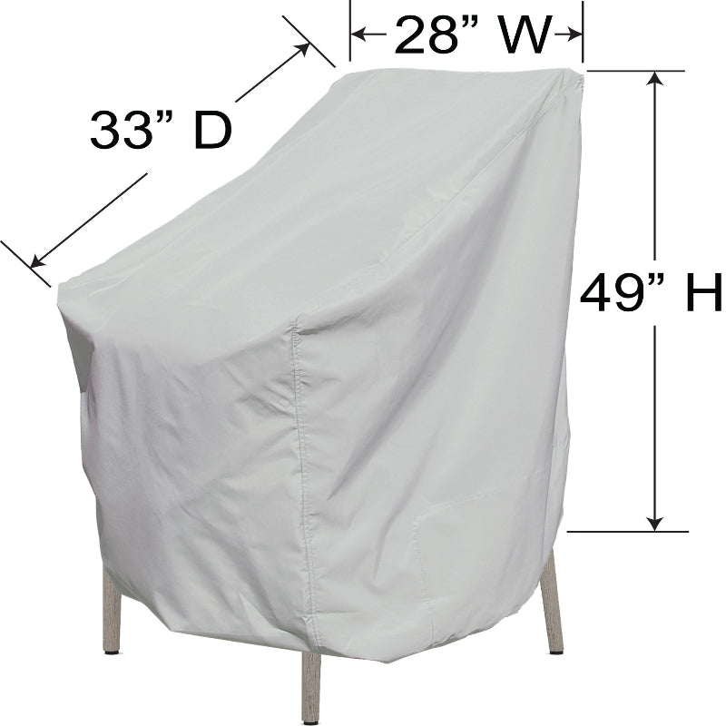 Dining Chair Cover, 28" W x 33" D x 49" H
