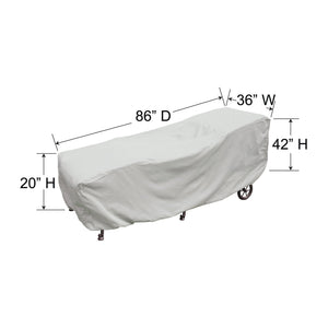 Treasure Garden Large Chaise Cover