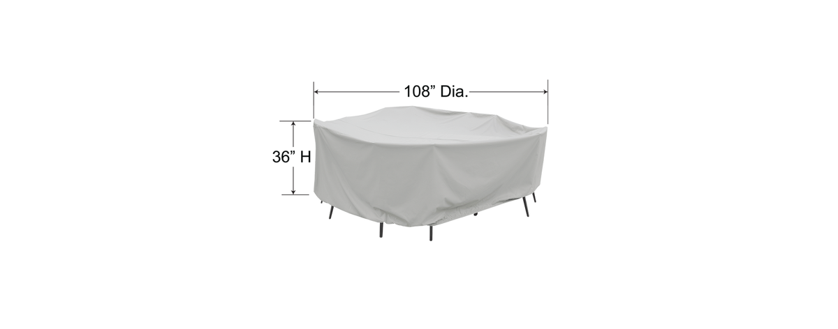 Treasure Garden 60 Round Table Chairs Cover
