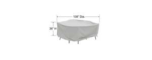 Treasure Garden 60 Round Table Chairs Cover