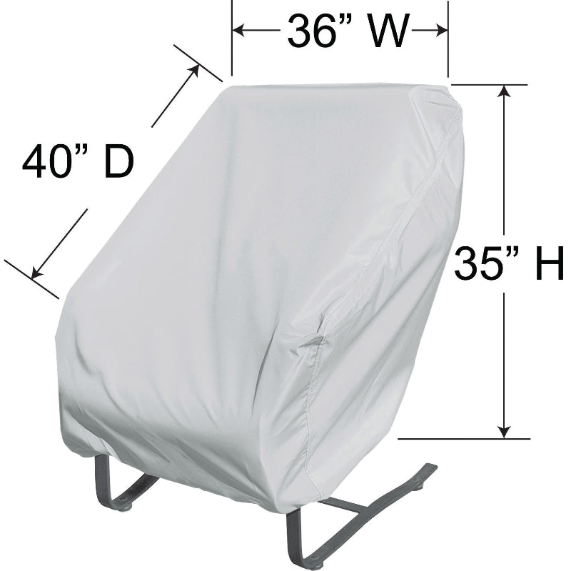 Lounge Chair Cover, 36″W x 40″D x 35″H