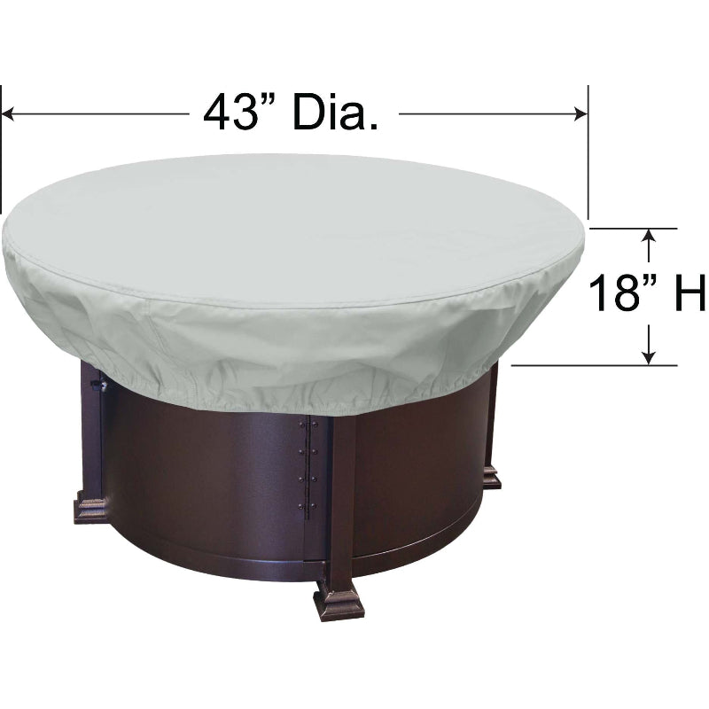 Fire Table Cover, 43" Dia. x 18" H