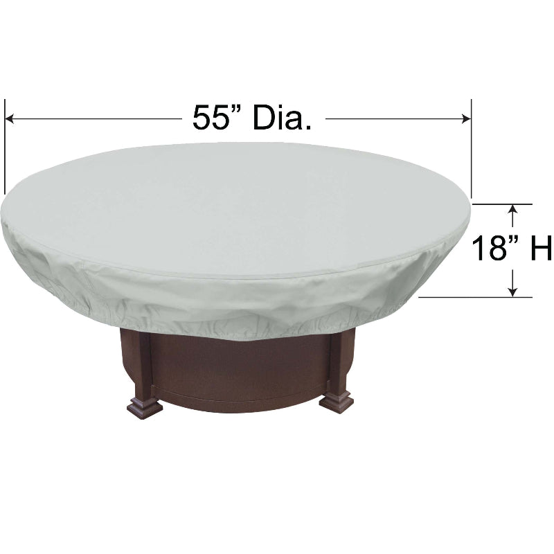 Fire Table Cover, 55" Dia. x 18" H