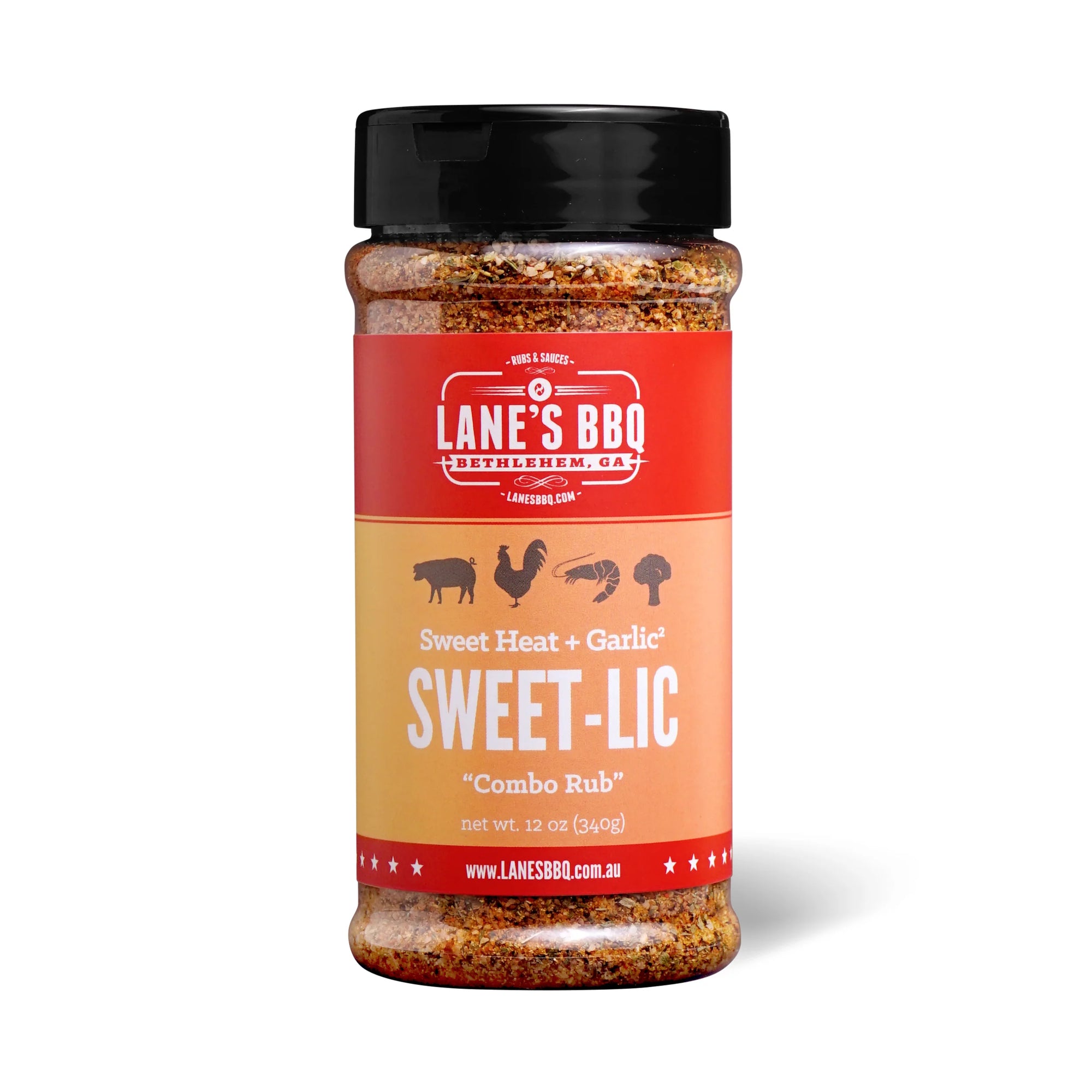 Lane's Sweet-Lic - Combo Rub 16oz