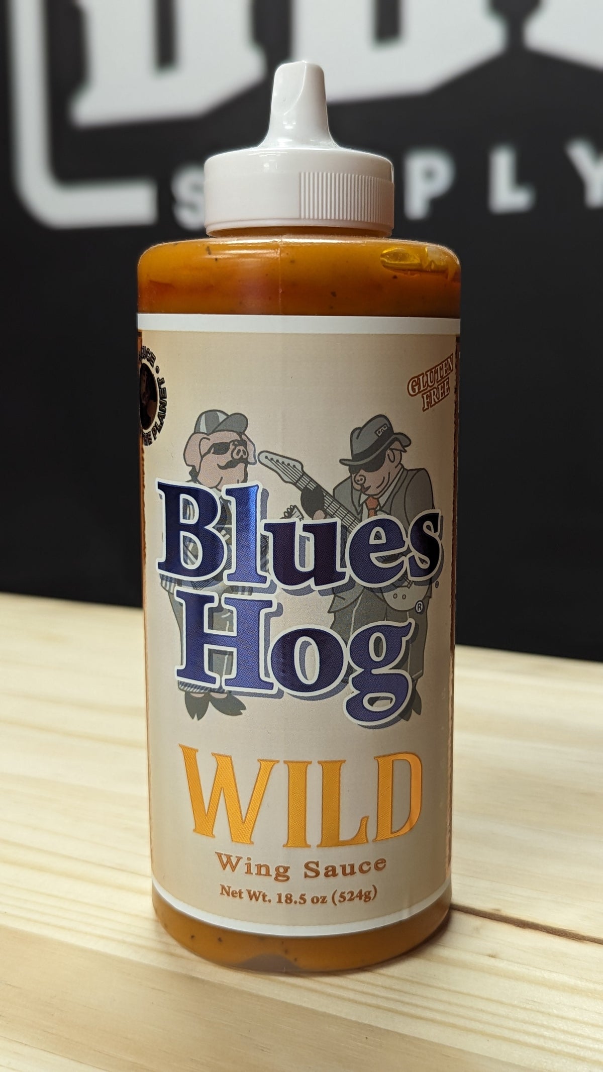 Blues Hog Wild Wing BBQ Sauce Squeeze Bottle 19 oz.