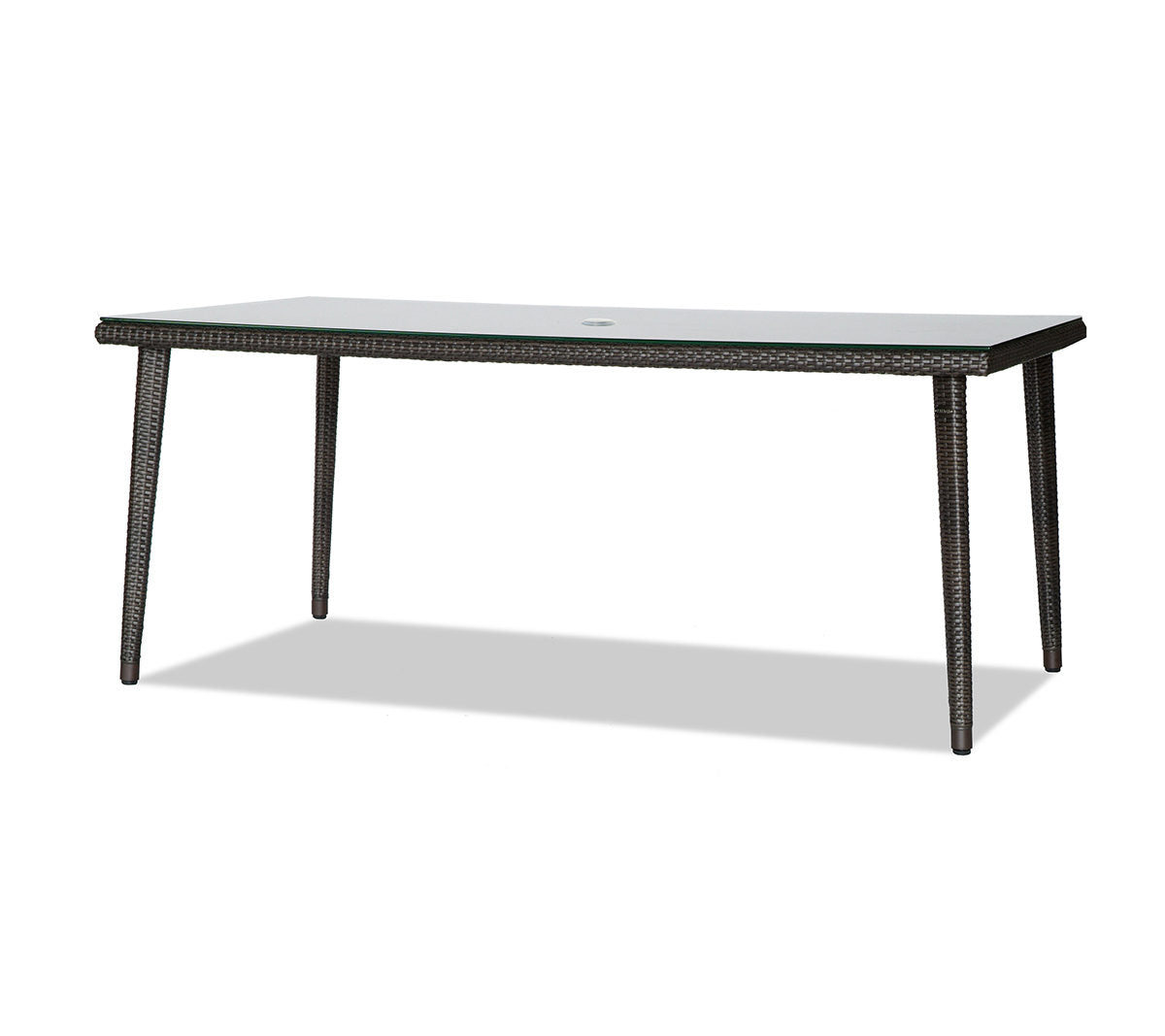 Ratana Palm Harbor 71 x 38 Rectangular Dining Table with Glass