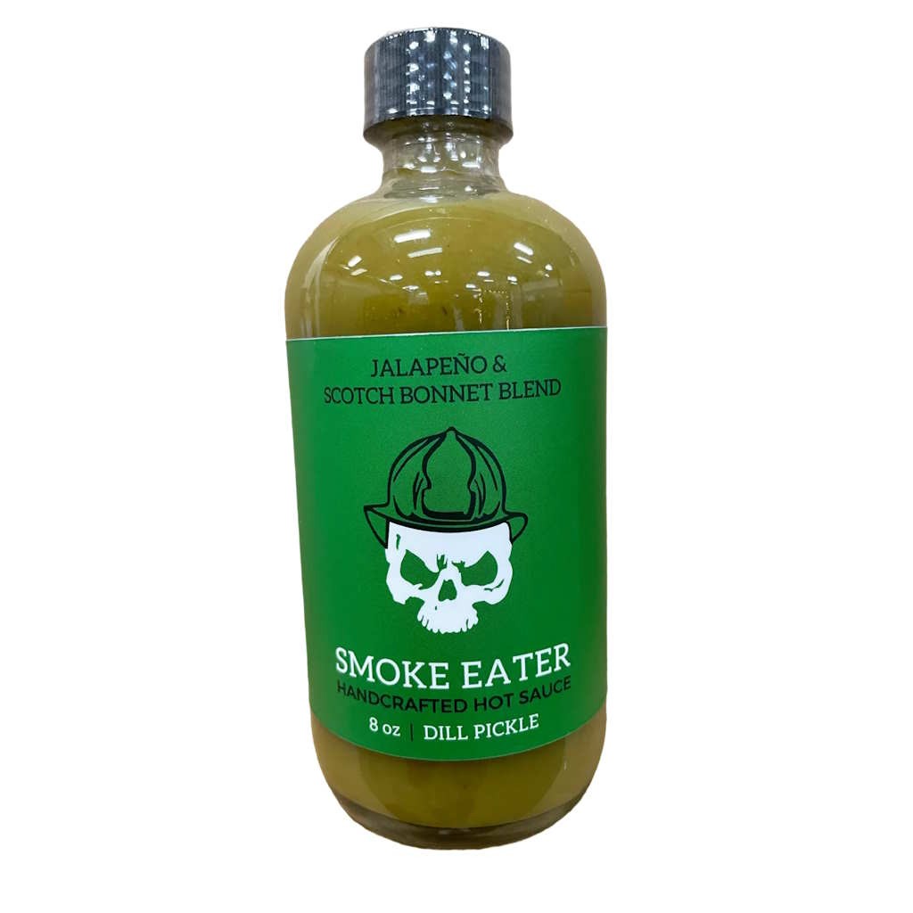 Smoke Eater Jalapeno Dill Pickle Handcrafted Hot Sauce