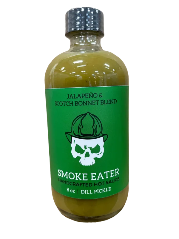 Smoke Eater Jalapeno Dill Pickle Handcrafted Hot Sauce