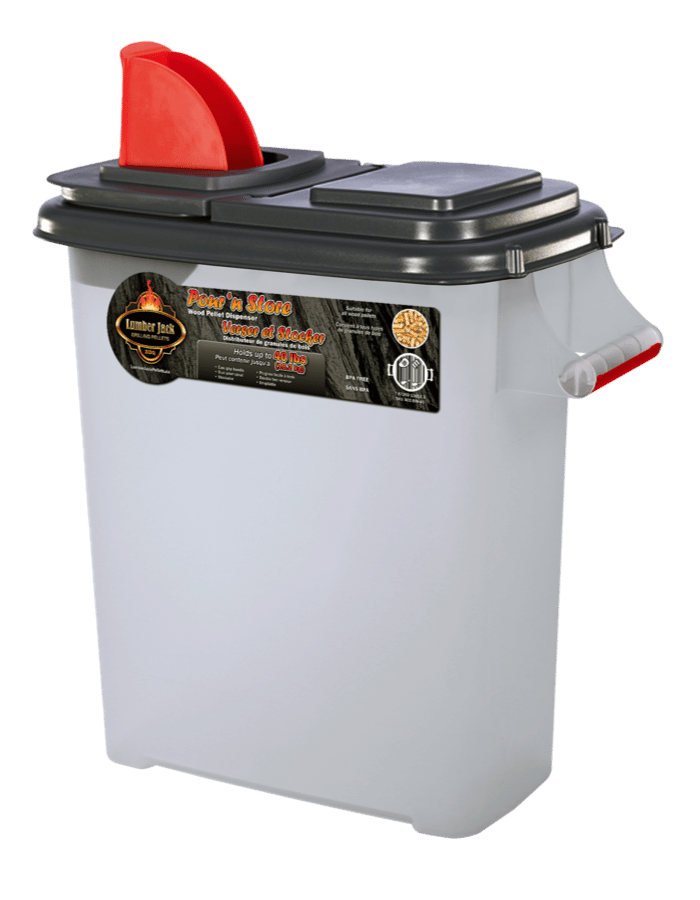 Lumberjack Pour n Store Pellet Bin 40lbs