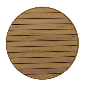 Ratana 24″ Rd Teak Everrawood Table Top W/UH