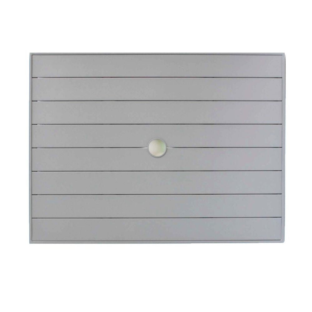 Ratana 32″ x 48″ Rect Aluminum Slat Table Top W/UH