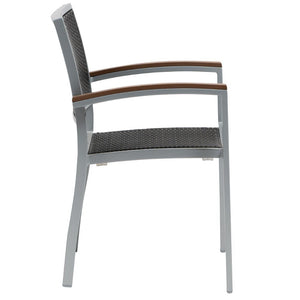 Ratana New Munich Stacking Arm Chair
