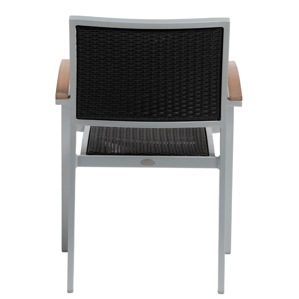Ratana New Munich Stacking Arm Chair