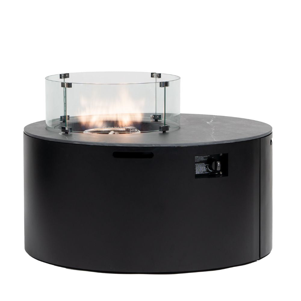 Ratana Newbury 42″x20.8″Round Fire Pit w/Lid