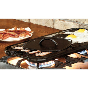 6.75 Inch x 4.5 Inch Cast Iron Grill Press