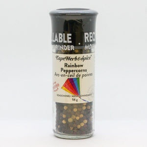 Cape Herb & Spice Rainbow Peppercorn - Ceramic Grinder with Refill Pack