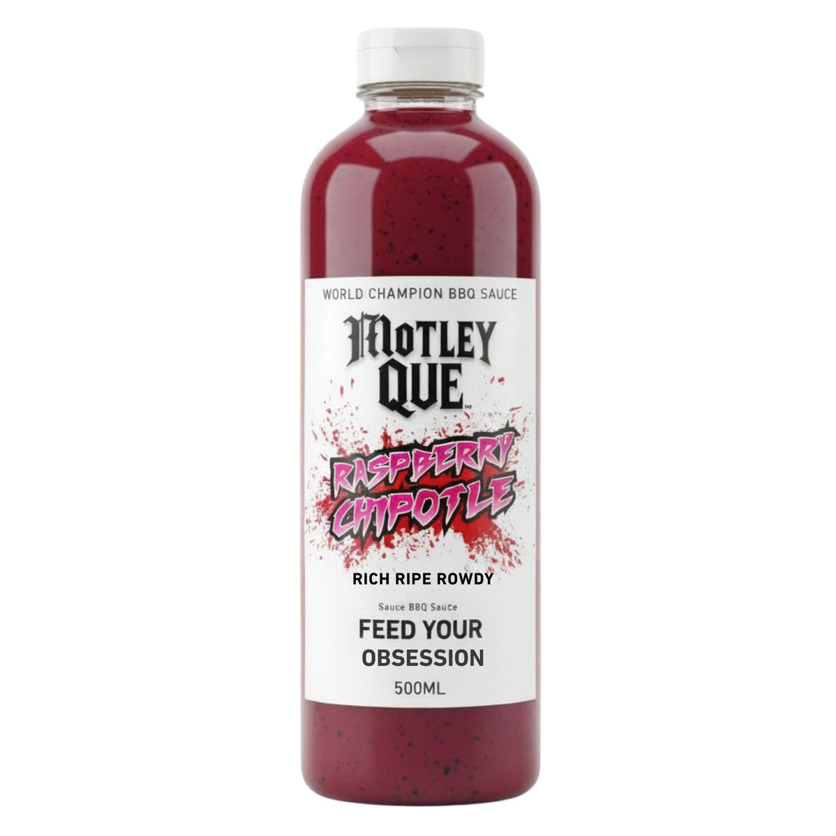 Motley Que Raspberry Chipotle BBQ Sauce