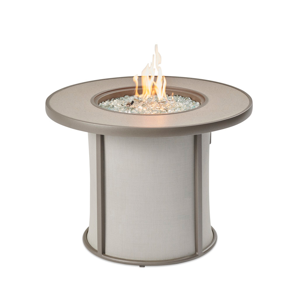 Stonefire Round Gas Fire Pit Table