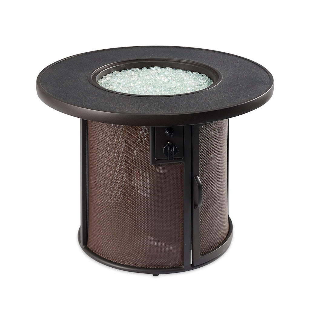 Stonefire Round Gas Fire Pit Table