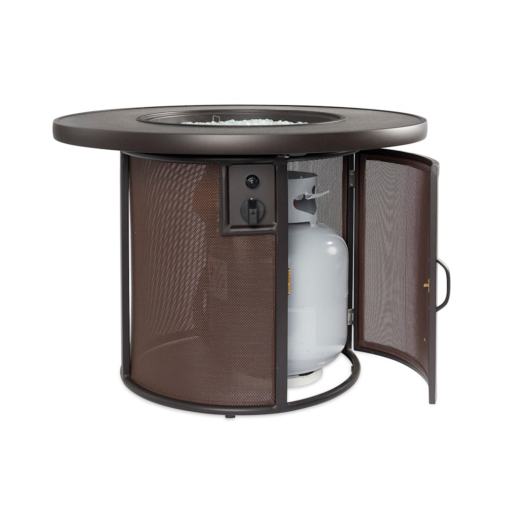 Stonefire Round Gas Fire Pit Table