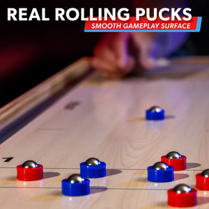 GoSports 2-in-1 shuffleboard and curling game