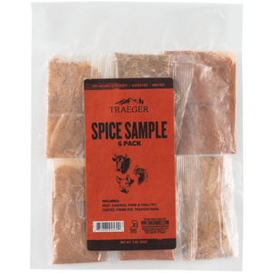 Traeger BBQ Rub Sampler Kit - 6 Pack