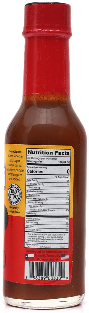 Sucklebusters Habanero Pepper Sauce 5 oz