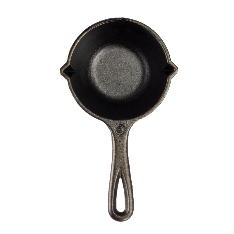 Lodge Cast Iron Melting Pot with Silicone Brush