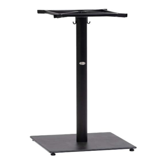 Pismo 108lbs Square Table Base
