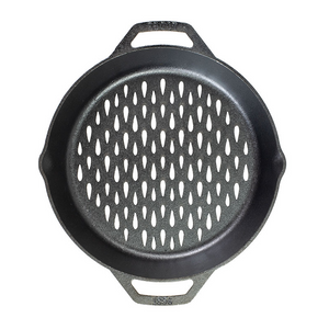Lodge 12" Dual Handle Grill Basket
