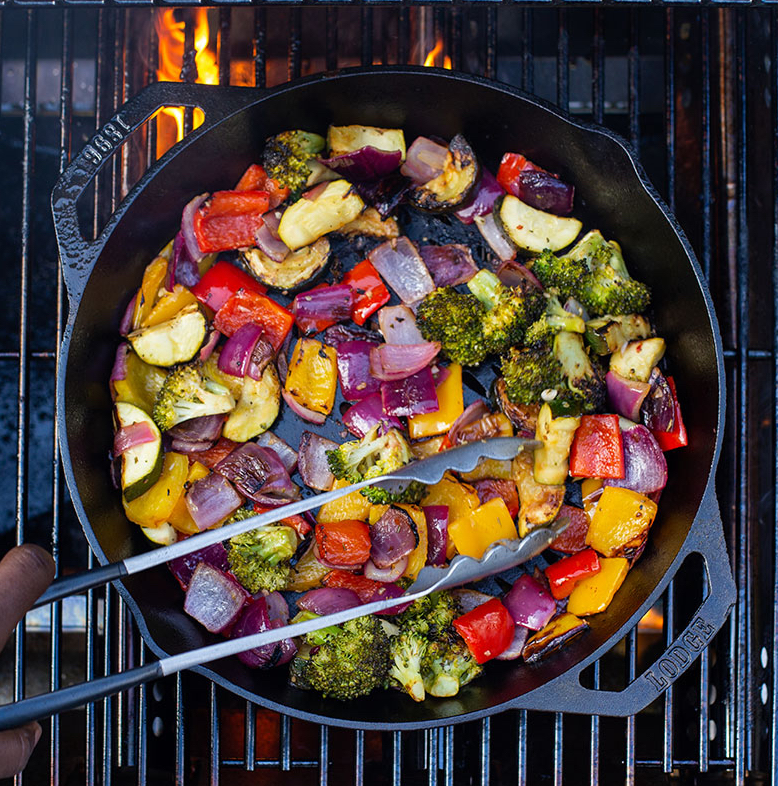 Lodge 12" Dual Handle Grill Basket