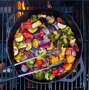 Lodge 12" Dual Handle Grill Basket