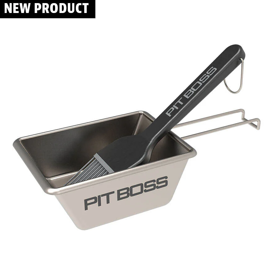 Griddle Sauce Pot and Brush