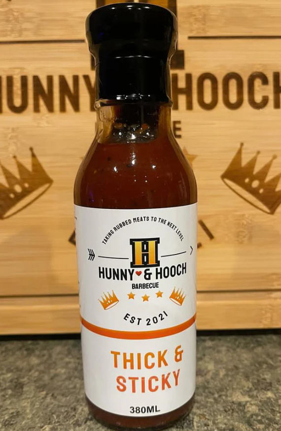 Hunny and Hooch Thick and Sticky Sauce