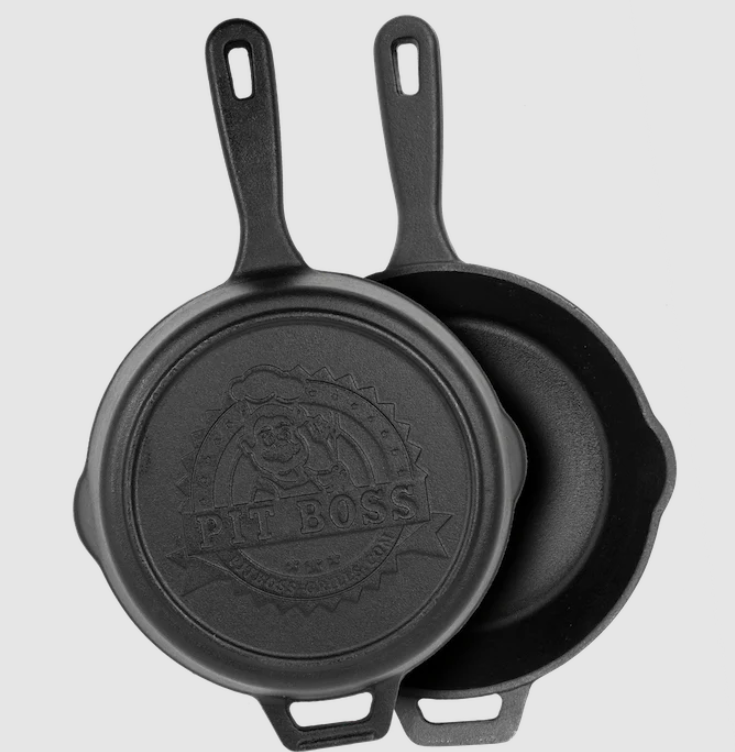 Pit Boss 12" Cast Iron Deep Skillet With Lid