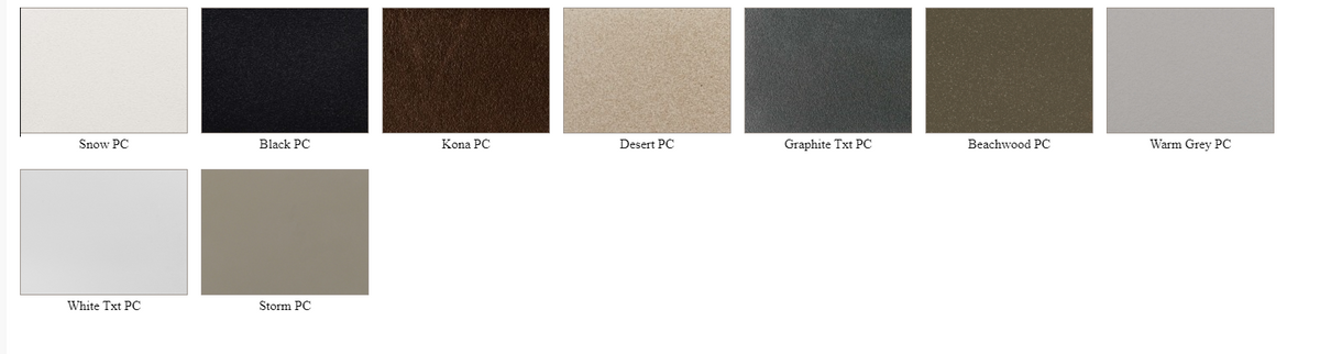 Chaise Table 10 x 27 Graphite Cape Grey