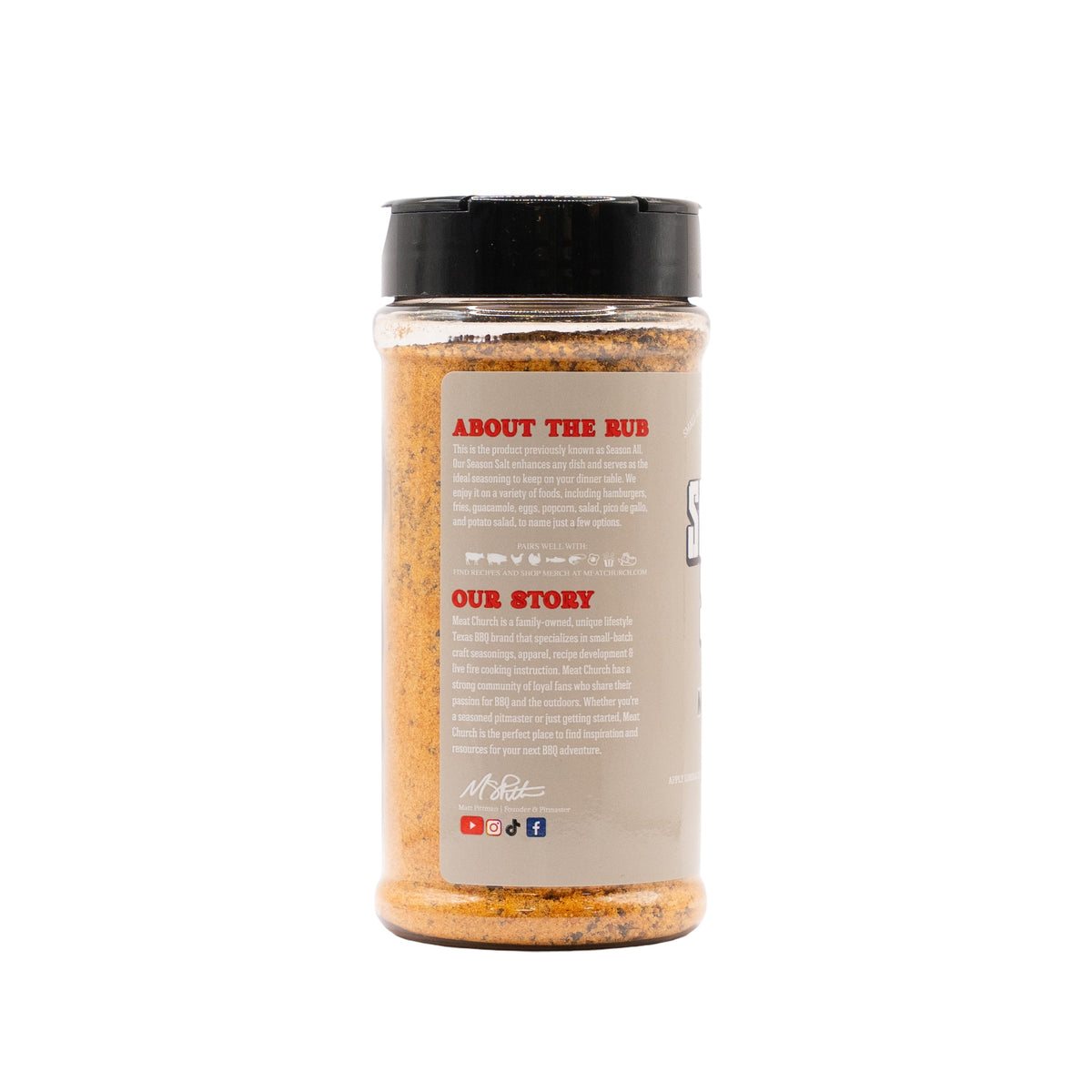 Meat Church Gourmet Season Salt