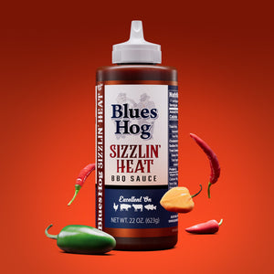 Blues Hog Sizzlin' Heat Sauce bottle