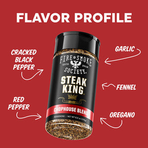 Fire & Smoke Steak King blend