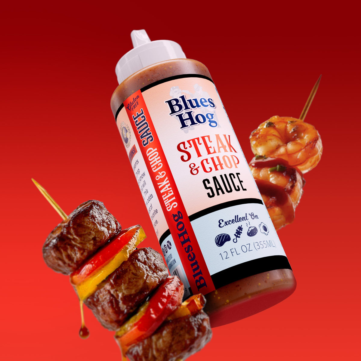 Blues Hog Steak & Chop Sauce on food