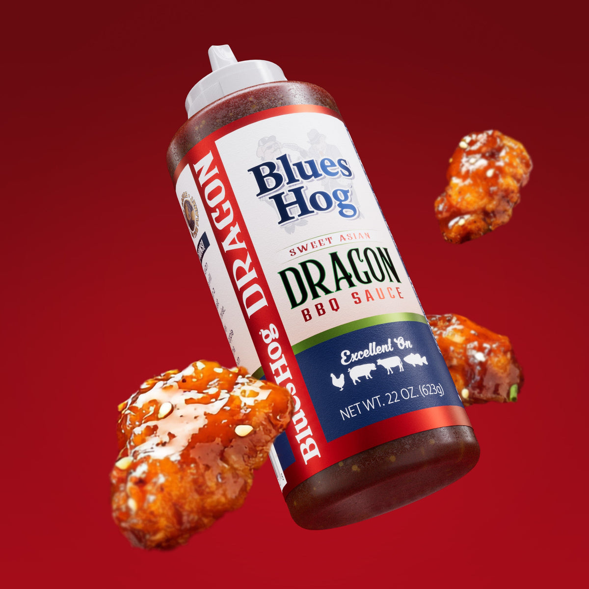 Blues Hog Sweet Asian Dragon Sauce on food
