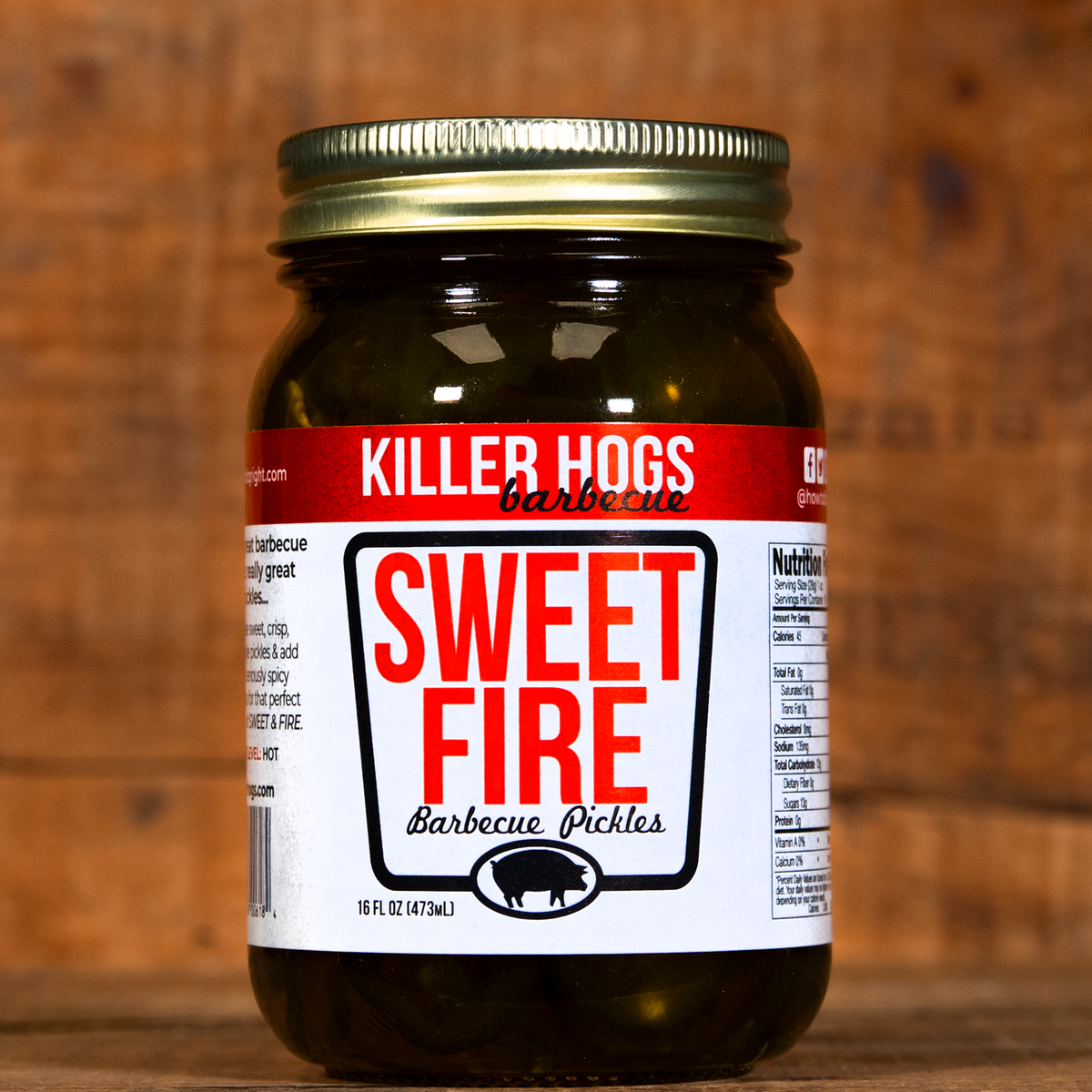 Killer Hogs Sweet Fire Pickles