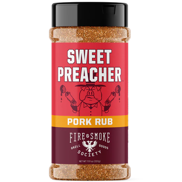 Fire & Smoke Sweet Preacher Rub 337g