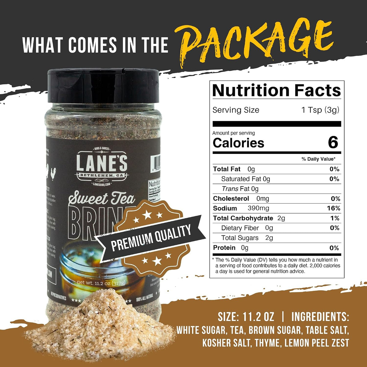 Lane's BBQ Sweet Tea Brine