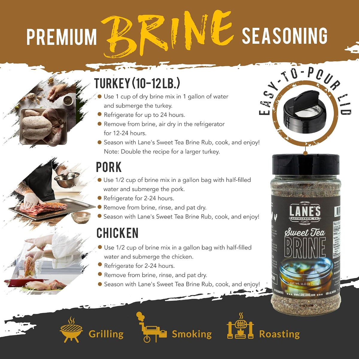 Lane's BBQ Sweet Tea Brine