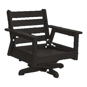 Tofino Swivel Arm Chair Frame