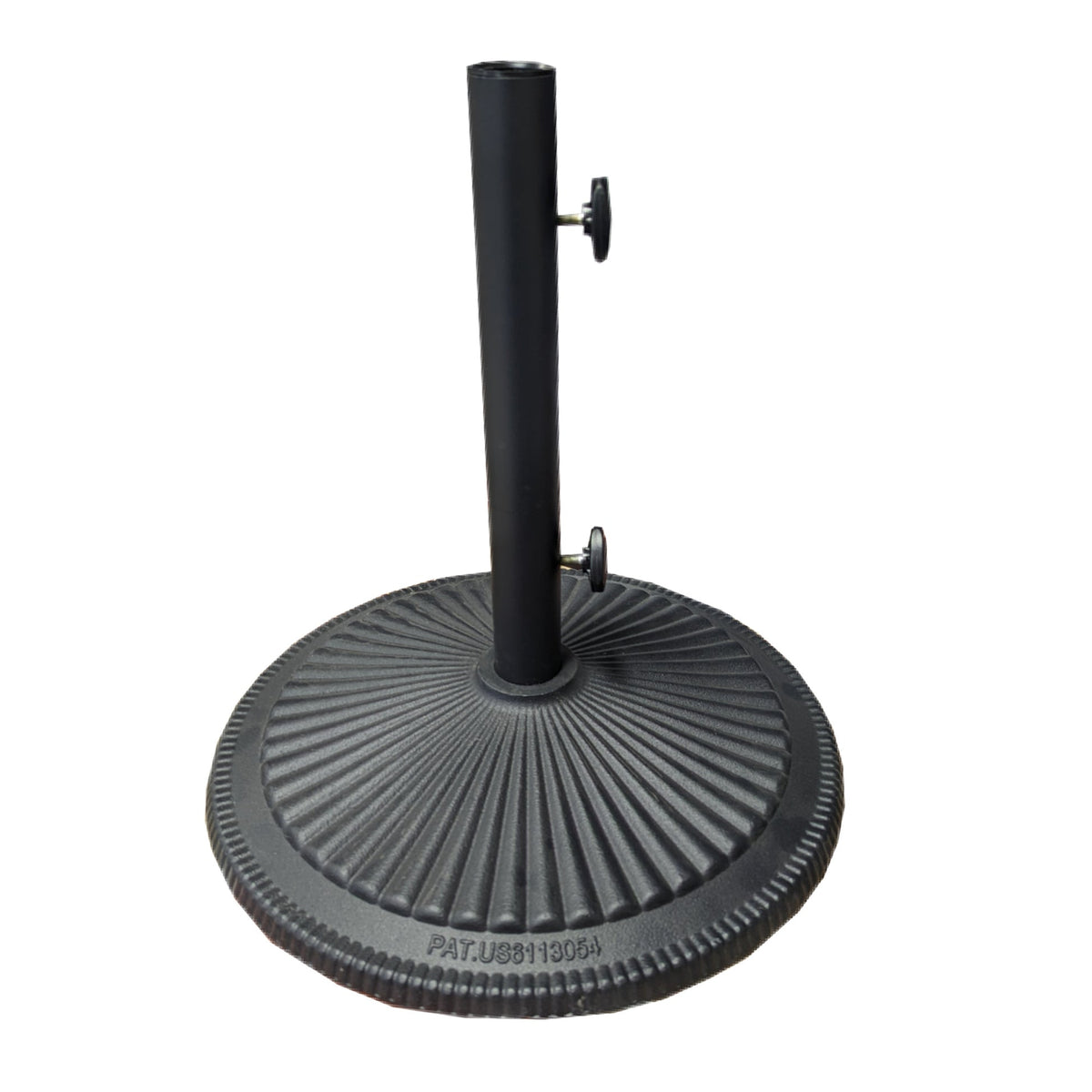 Treasure Garden 50lbs Cast Iron Classic Umbrella Base Black