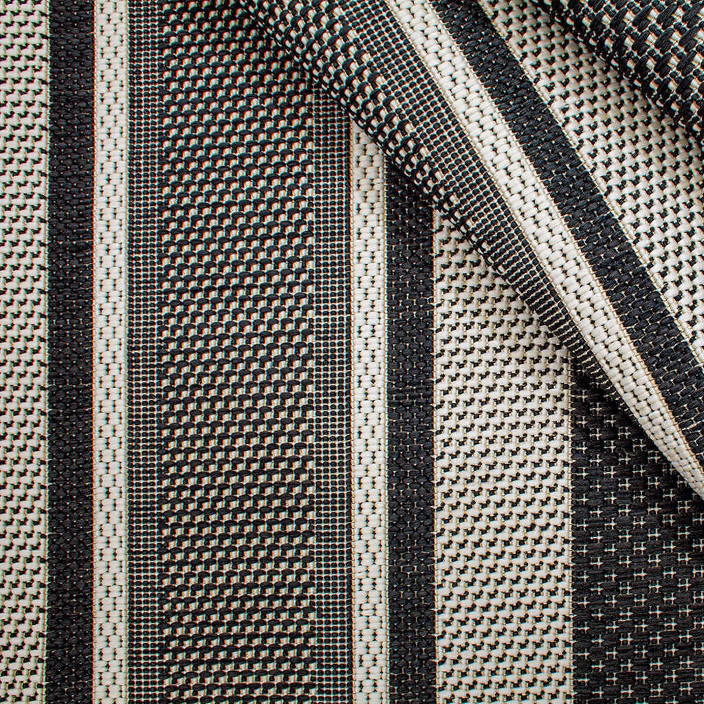 Soho - Textured Black Outdoor Rug