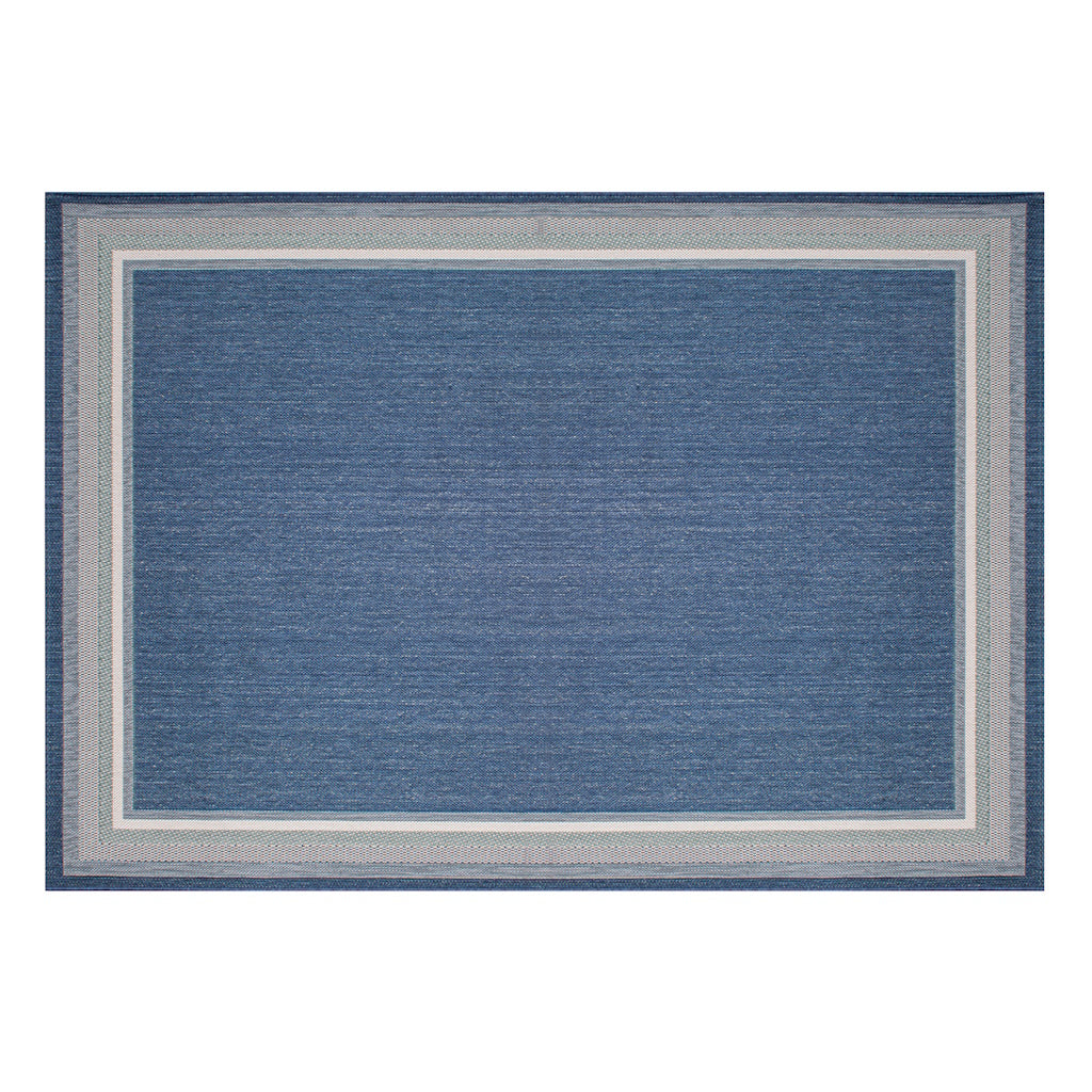 Seaside Harbor - Blue Outdoor Rug